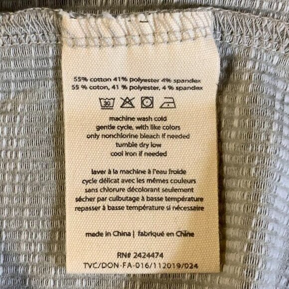 Donni Women's Sandwash Ribbed Cardigan Tight-Knit Duster One‎ SIze NWT - Picture 10 of 14